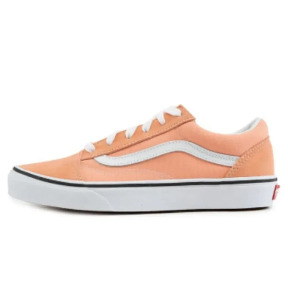 Vans Kids Girls Old Skool Sneakers Salmon/True White Size 10.5K NWOB - Picture 4 of 11